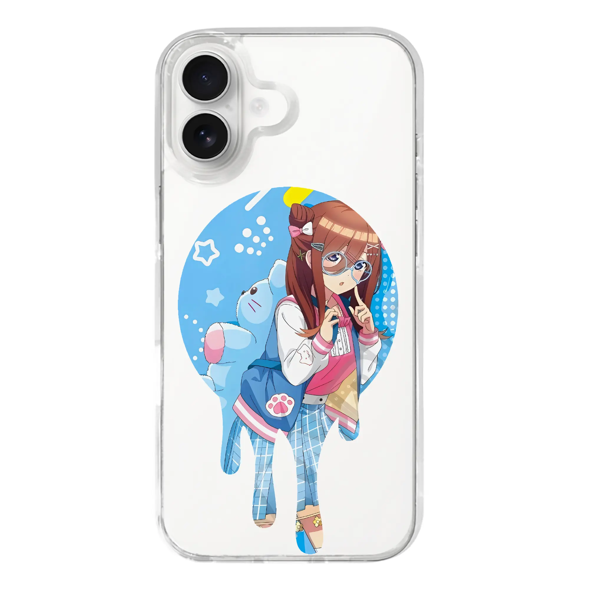 五等分の花嫁 グッズ 中野 三玖 - iPhone 17シリーズ 透明スマホケース – 薄型・耐衝撃・精密フィット保護カバー